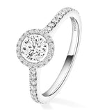 Messika Joy Weißgold-Diamantring 0,75 Karat, importiert aus Großbritannien