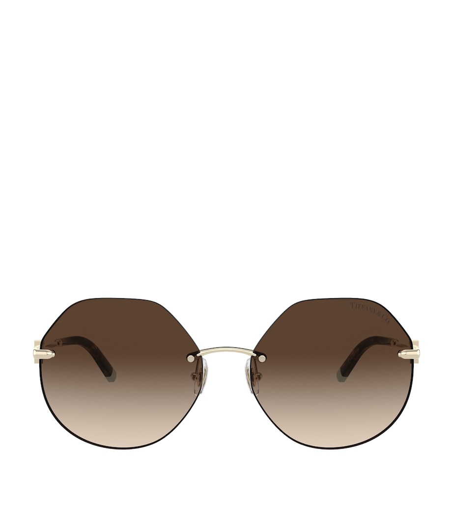Tiffany & Co. hexagonal sunglasses imported from the UK