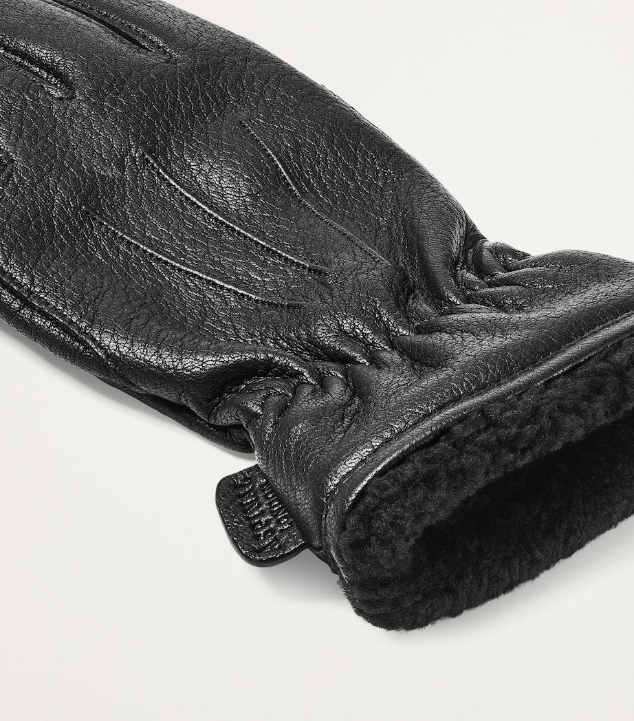 Aspinal of London men's deerskin gloves large (British brand)