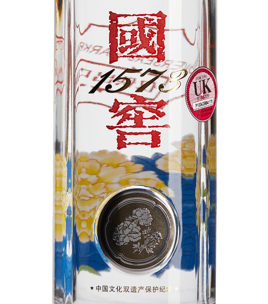 Luzhou Laojiao National Cellar 1573 baijiu 50cl (British brand)