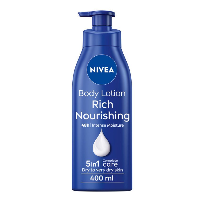 Nivea Rich Nourishing Body Lotion For Dry Skin