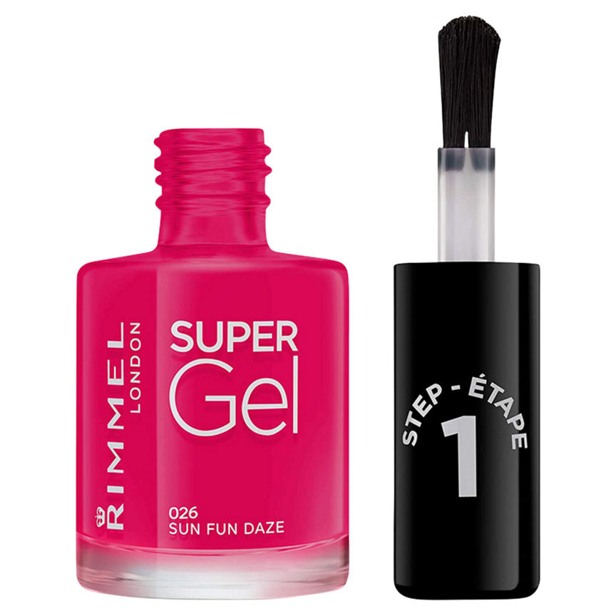 Rimmel London Super Gel Nail Polish Sun Fun Daze