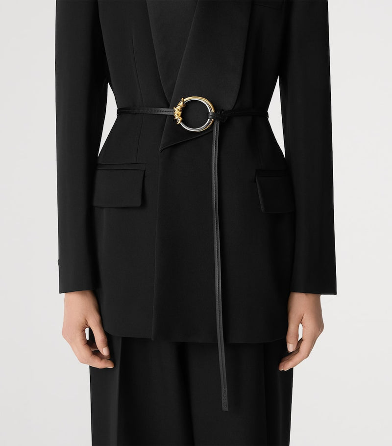Bottega Veneta Leather Knot Ring belt - British product