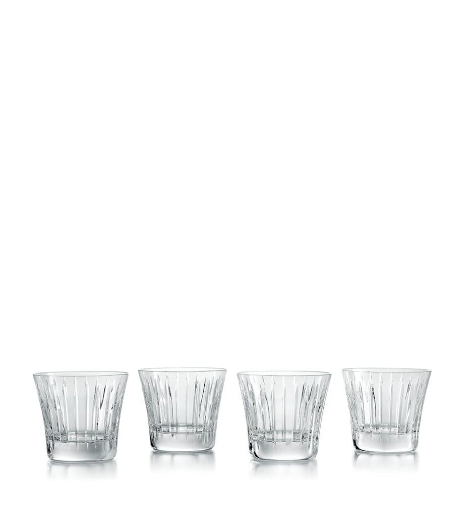 Baccarat anniversary tumblers set of 4 (British brand)
