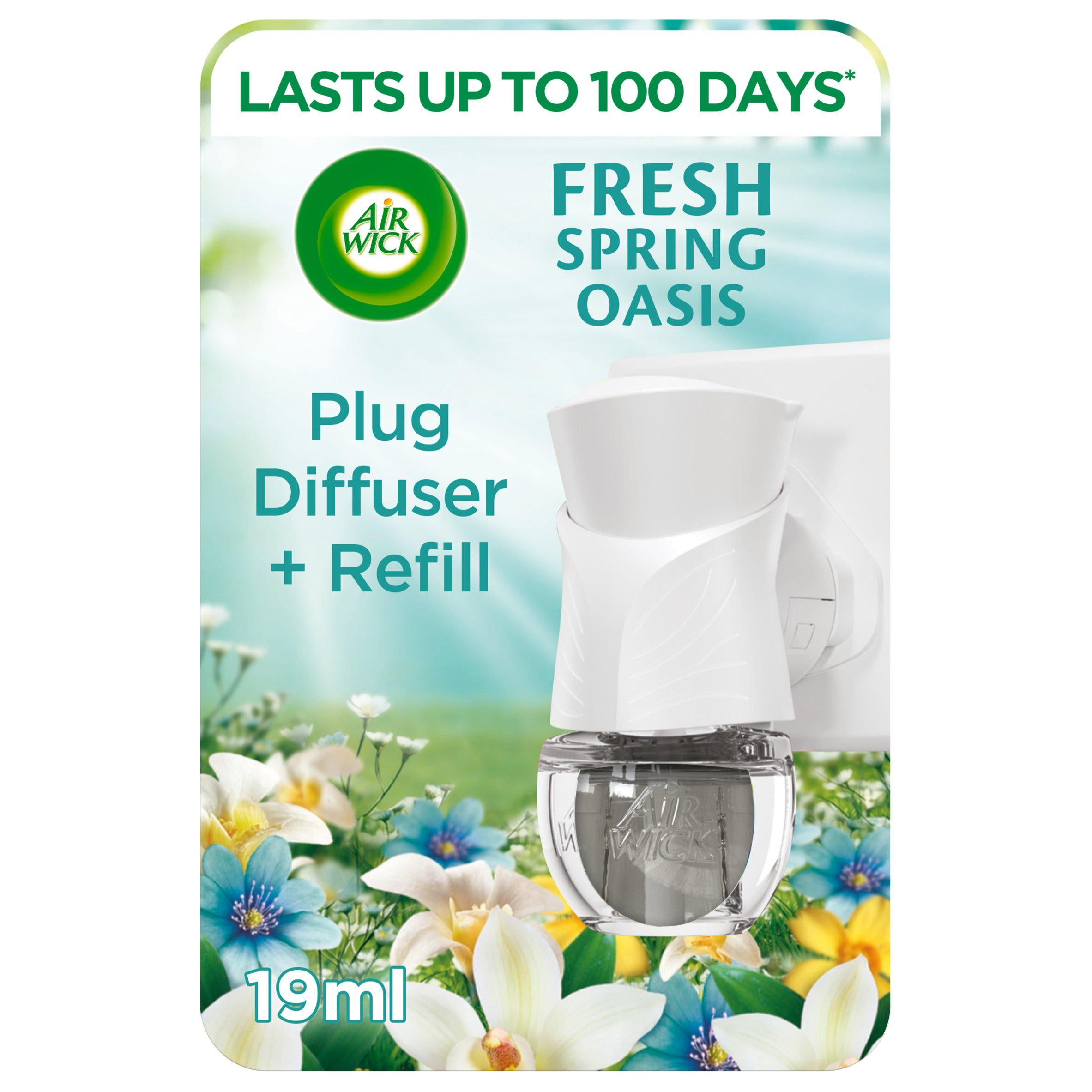 Airwick Plug In Fresh Spring Kit GOODS Sainsburys   