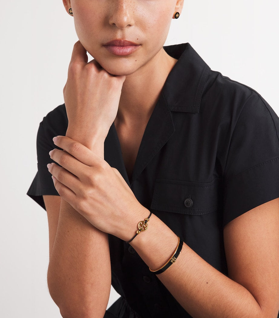 Tory Burch Miller Slider leather bracelet - British product