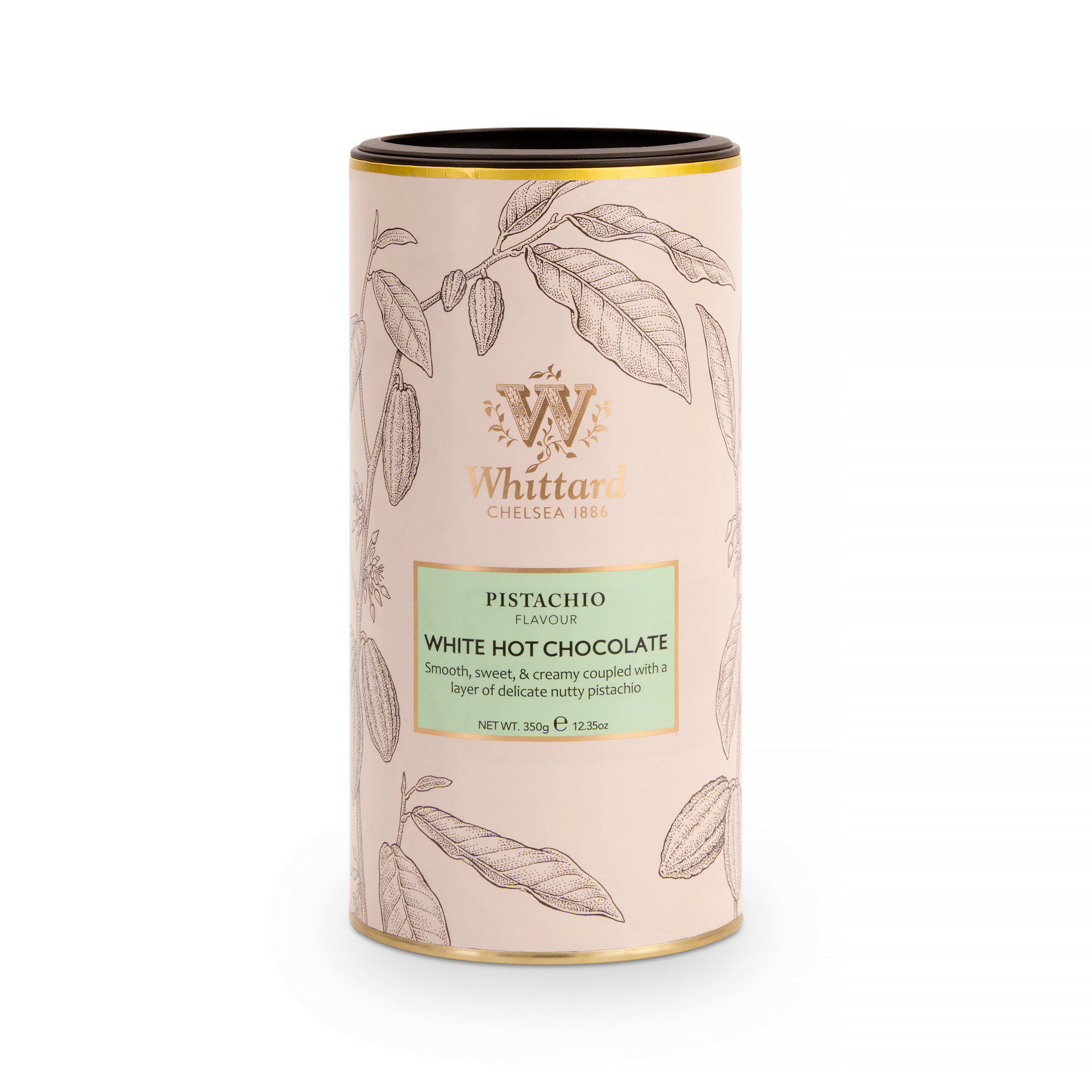 Whittard pistachio white hot chocolate 350g, UK version