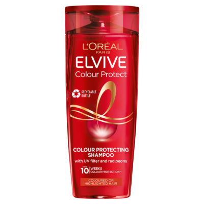 ASDA L'Oreal Shampoo by Elvive Colour Protect for Coloured or Highlighted Hair 250ml- Buy online at McGrocer