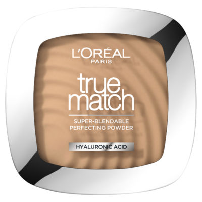 ASDA L'Oreal Paris True Match Powder Foundation with Hyaluronic Acid Shade 3W- Buy online at McGrocer