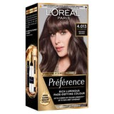 L'Oreal Preference 4.013 Refined Brown permanent hair colour 1 pc, UK version