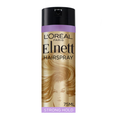 سبراي الشعر L'Oreal Elnett Shine 75 مل، مستورد من المملكة المتحدة