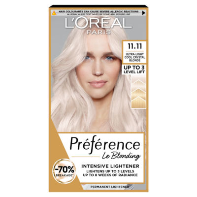 L'Oreal Preference 11.11 Le Blonding Ultra-Light Cool Crystal Blonde Hair Toner