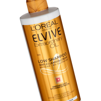 L'Oreal Extraordinary Oil Low Shampoo 400ml, imported from the UK