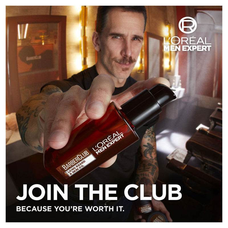 L'Oreal Men Expert Barber Club Beard & Skin Oil 30ml, UK version