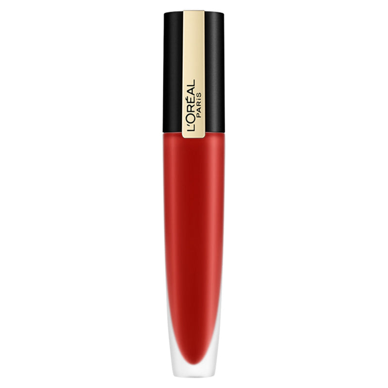 L'Oreal Paris liquid lipstick shade I Am Worth It - British product