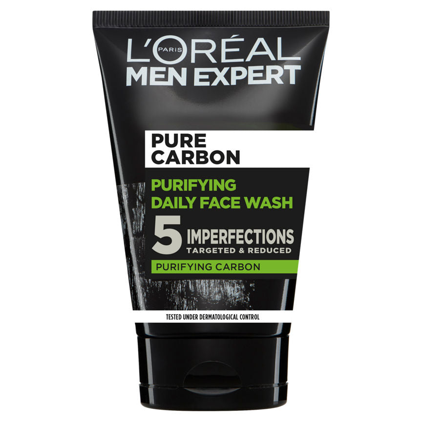 L'Oreal Men Expert Pure Carbon Purifying Daily Face Wash Cleanser