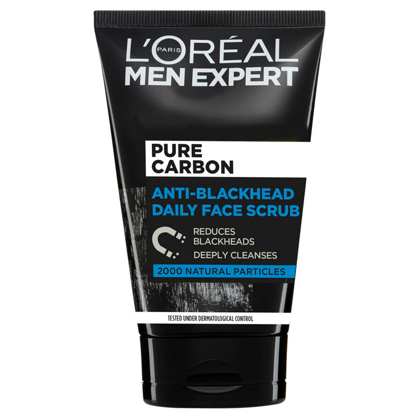 L'Oreal Men Expert Pure Charcoal Anti-Blackhead Daily Face Scrub