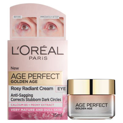 L'Oreal Paris Age Perfect Rosy Radiant eye cream 15ml - British product