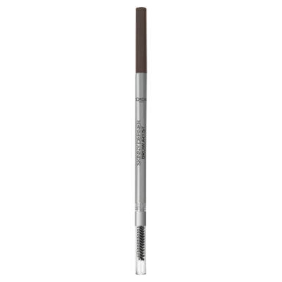 ASDA L'Oreal Paris Brow Artist Skinny Definer Retractable Brow Pencil 108 Dark Brunette- Buy online at McGrocer