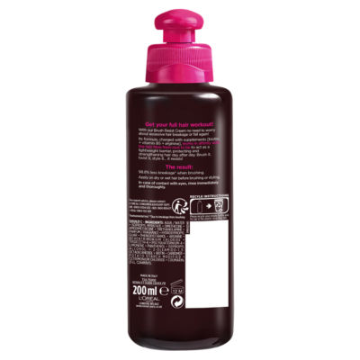 L'Oreal Elvive Brush Resist hair cream 200ml - British product