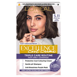 L'Oreal Excellence Cool Crème Permanent Hair Dye 5.11 Ultra Ash Light Brown GOODS ASDA   