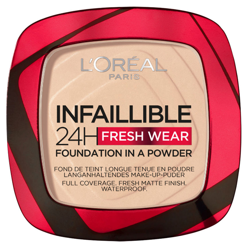 L'Oreal Paris Infallible 24H Fresh Wear Foundation in a Powder Shade 20 Ivory