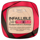 L'Oreal Paris Infallible 24H Fresh Wear Foundation in a Powder Shade 20 Ivory GOODS Sainsburys   