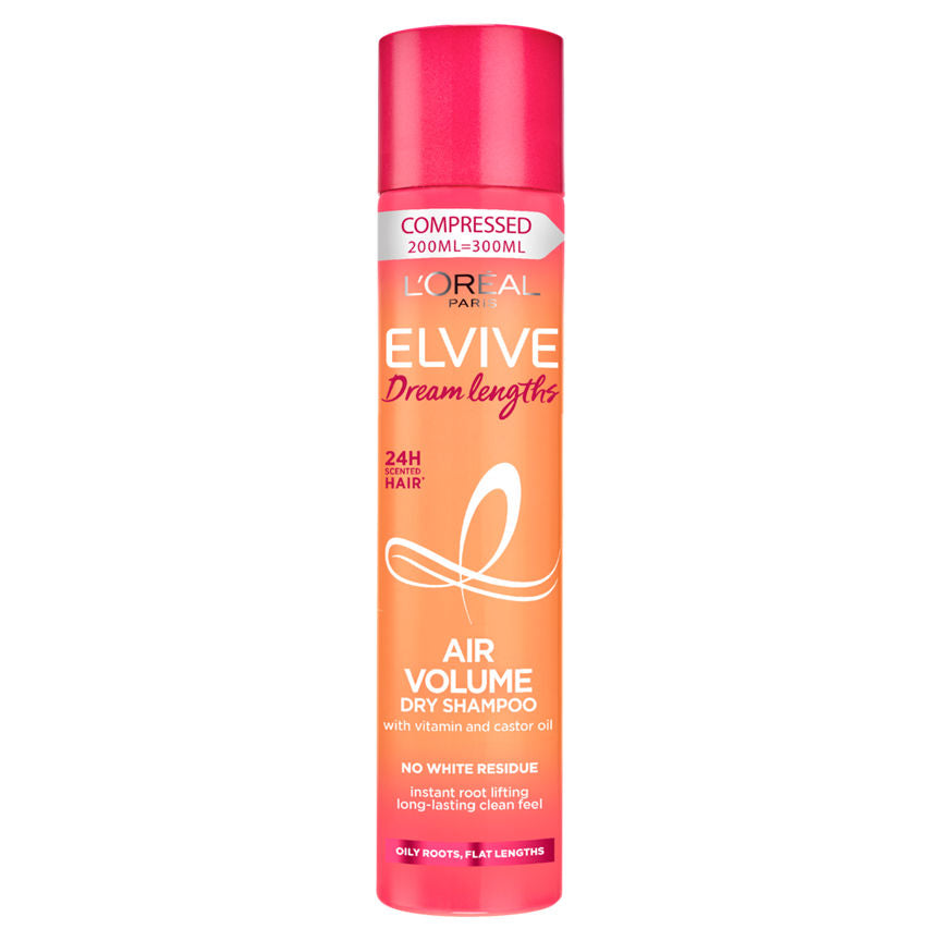 L'Oreal Elvive Dream Lengths Air Volume Dry Shampoo for Long Hair