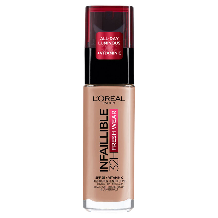 L'Oreal Paris Infallible 32H Fresh Wear Foundation 60 Rose Ivory GOODS ASDA   