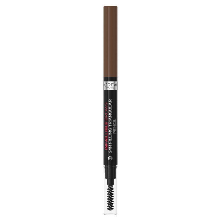 L'Oreal Paris Infallible 24H Brow Filling Triangular Pencil 5.0 Light Brunette GOODS ASDA   