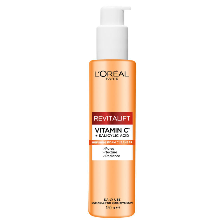 L 'Oreal Paris Revitalift Clinical Vitamin C Cleanser 150ml GOODS ASDA   