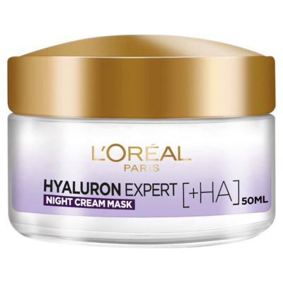 L'Oréal Hyaluron Expert night cream, UK version