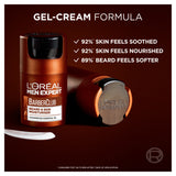 L'Oréal men's beard soothing gel moisturiser 50ml, UK version