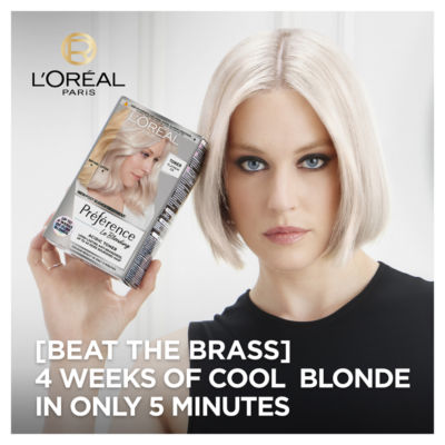 L'Oreal Preference acidic toner Platinum Ice - British product
