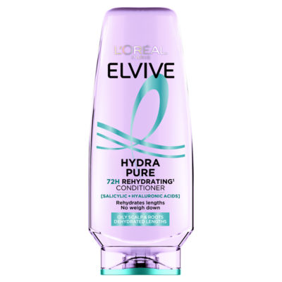 ASDA L'Oreal Paris Elvive Hydra Pure 72H Rehydrating Conditioner, 200ml- Buy online at McGrocer
