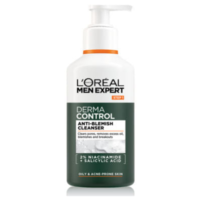 L'Oreal Men Expert Derma Control cleansing gel 260ml - British product