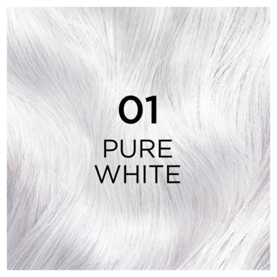 L'Oreal Cool Silver Pure White temporary hair colour - British product