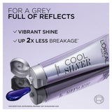 L'Oreal Cool Silver Pearly White temporary hair colour, imported from the UK