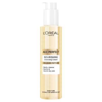 L'Oreal Paris Collagen Expert nourishing cleanser 150ml, imported from the UK