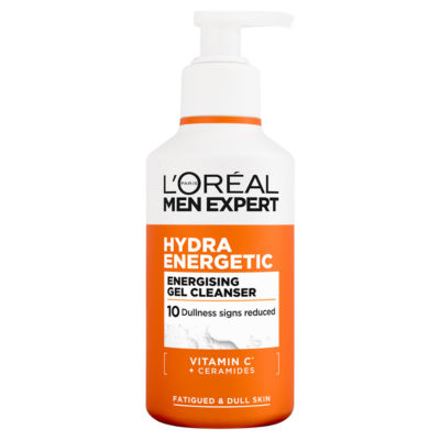 L'Oréal Paris Men Expert Hydra Energetic gel cleanser 260ml (British brand)