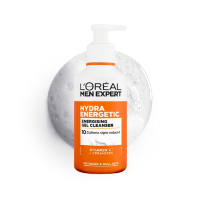 L'Oréal Paris Men Expert Hydra Energetic gel cleanser 260ml (British brand)