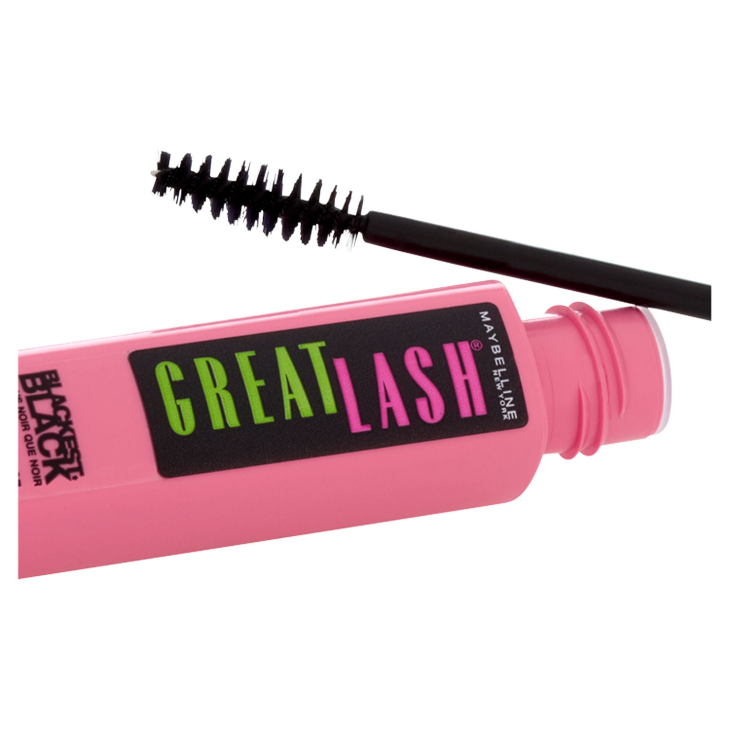 Maybelline mascara Blackest Black, imported from the UK