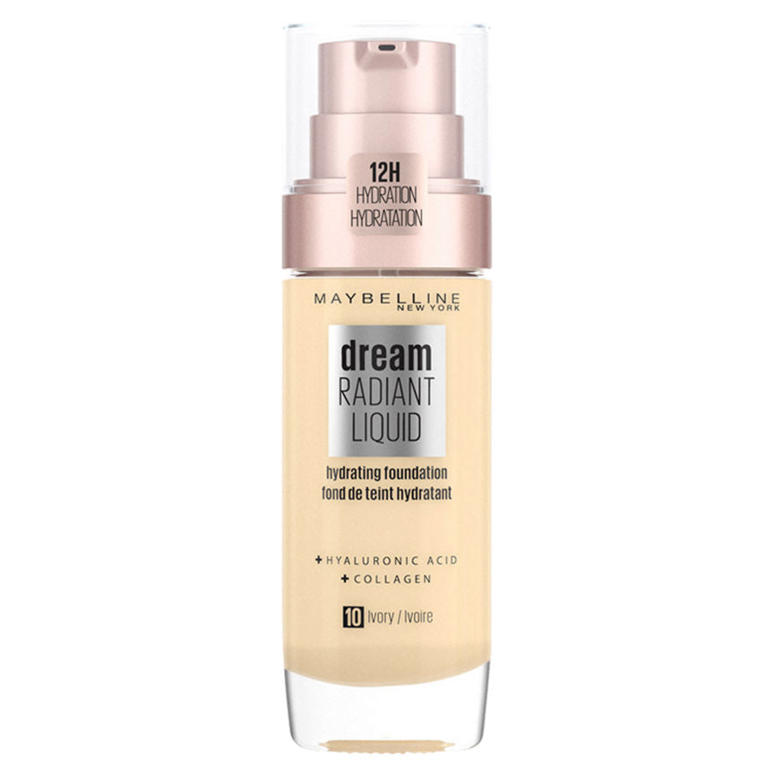 Maybelline Dream Satin Liquid Air-Whipped Foundation 010 Ivory GOODS ASDA   