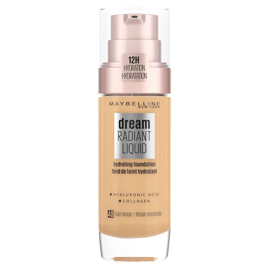 Maybelline Dream Satin Liquid Air-Whipped Foundation 048 Sun Beige