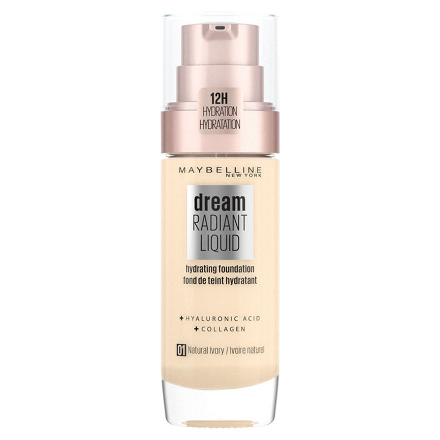 Maybelline Foundation Dream Satin Liquid Nat Ivory 1 GOODS ASDA   