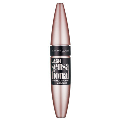 ASDA Maybelline Lash Sensational Volumizing and Thickening Mascara, Intense Black, 9.5ml- Buy online at McGrocer
