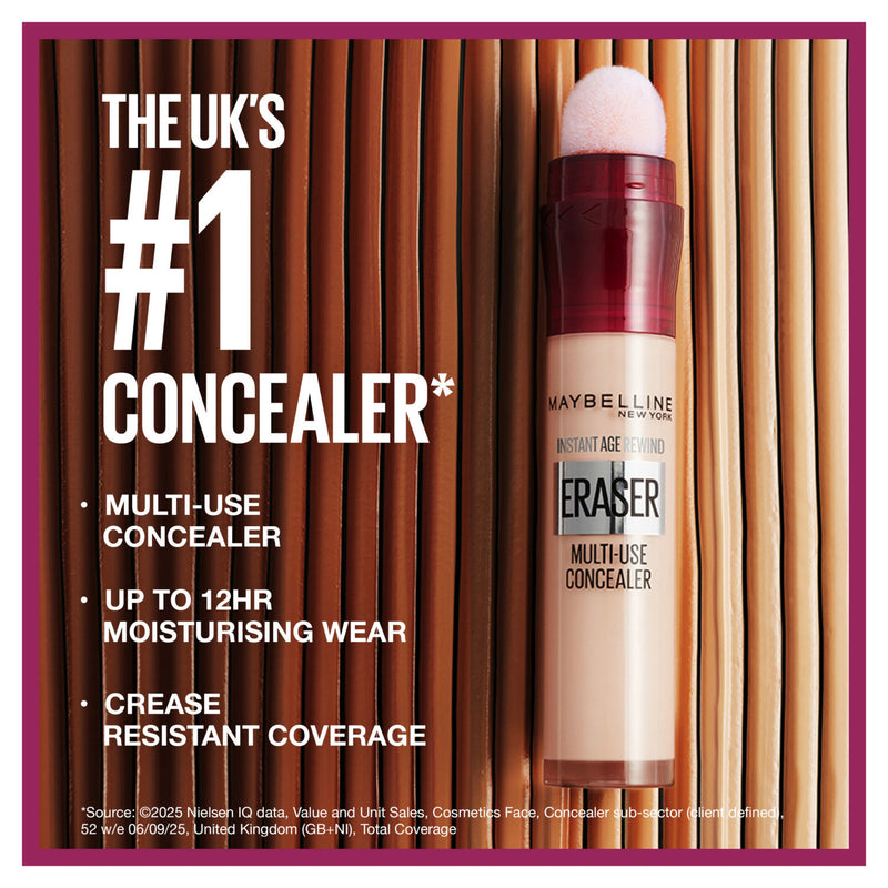 Maybelline eye concealer 00 Ivory 6.8ml, imported from the UK
