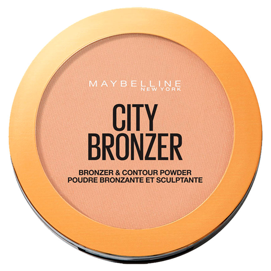 Maybelline City Bronze Flawless Shimmer Natural Pressed Bronzer 200 Medium Cool GOODS ASDA   