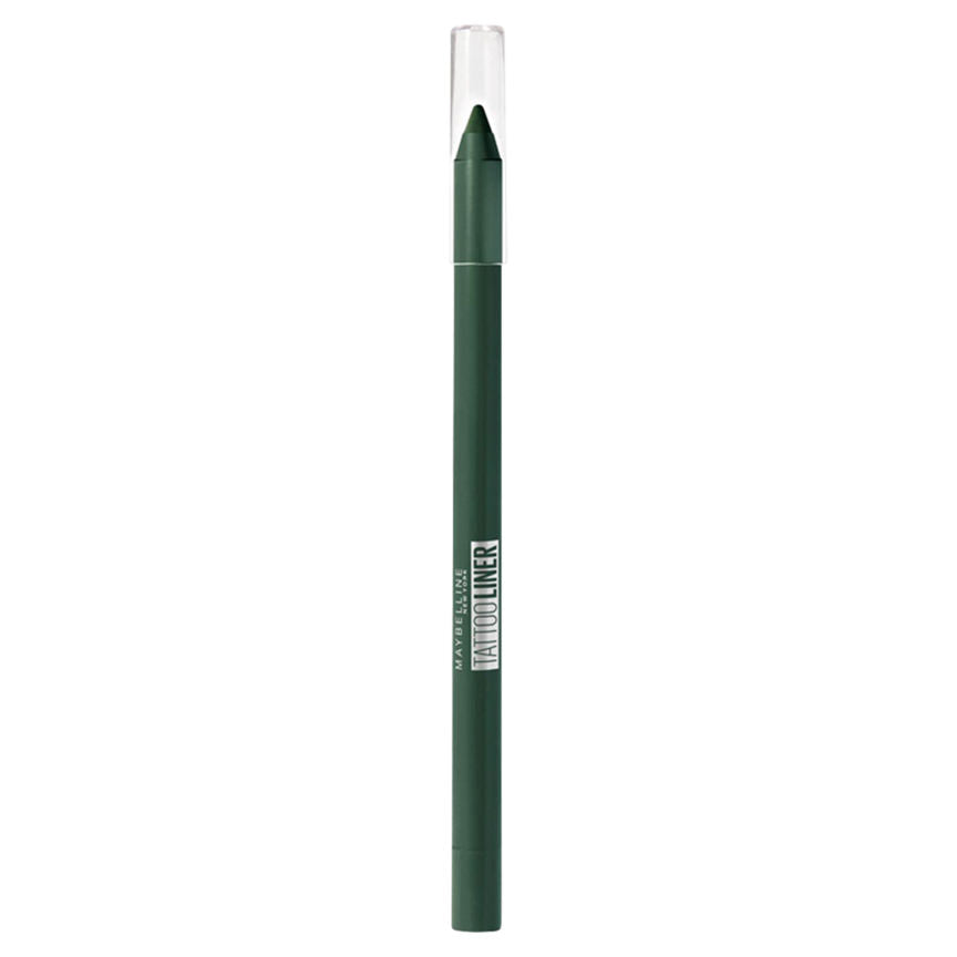 Maybelline Tattoo Eye Liner Longlasting Quick Drying Eyeliner Gel Pencil Intense Green GOODS ASDA   