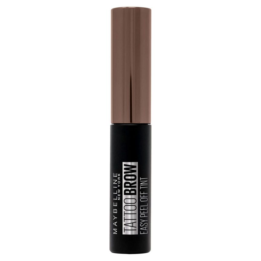 Maybelline Tattoo Brow Longlasting Peel Off Semi Permanent Eyebrow Gel Tint Warm Brown GOODS ASDA   